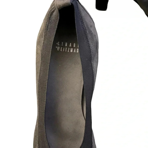 Stuart Weitzman Forsure suede pumps Size 7.5 Office Event Wedding - Picture 4 of 5